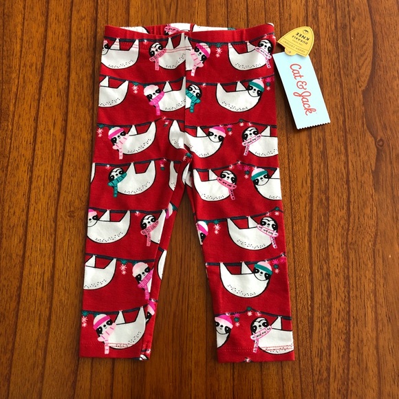 Cat Jack Sloth Christmas Holiday 